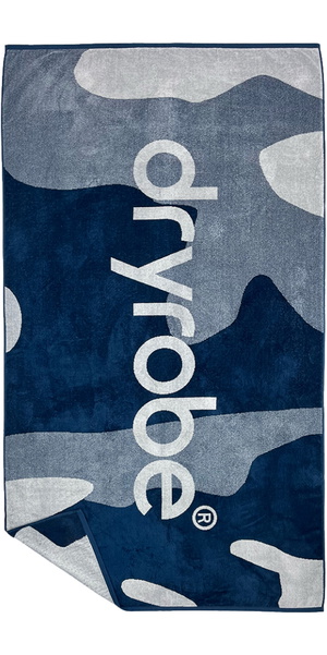 2026 Toalla De Playa Orgánica « Dryrobe » DROBEACHT - Blue Black Camo